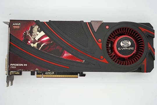 蓝宝石SAPPHIRE R9 290x 4GB 显示卡（AMD Radeon R9 290x芯片）